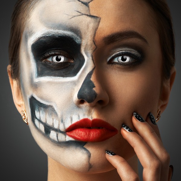 mengsel regeling Extreme armoede De Lentiamo Halloween Gids: Laat je inspireren door onze make-up ideeën en Halloween  contactlenzen | Lentiamo