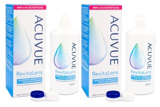 Acuvue RevitaLens 2 x 360 ml met lenzendoosjes