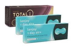 DAILIES Total 1 (30 lenzen) + Lenjoy 1 Day Air+ (10 lenzen)