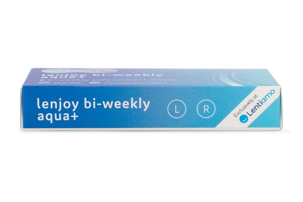 Lenjoy Bi-weekly Aqua+ (12 lenzen) + Solunate Multi-Purpose 400 ml met lenzendoosje