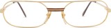 Linea Moda - brown/gold/low aviator 27759